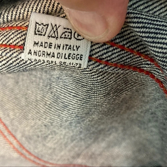 MISS SIXTY Sm M Vintage Jean  Denim Jacket - Picture 5 of 12